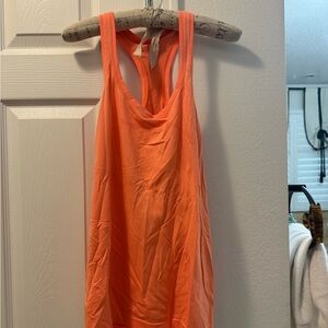 Lululemon Athletica Vibrant Orange Tank Top